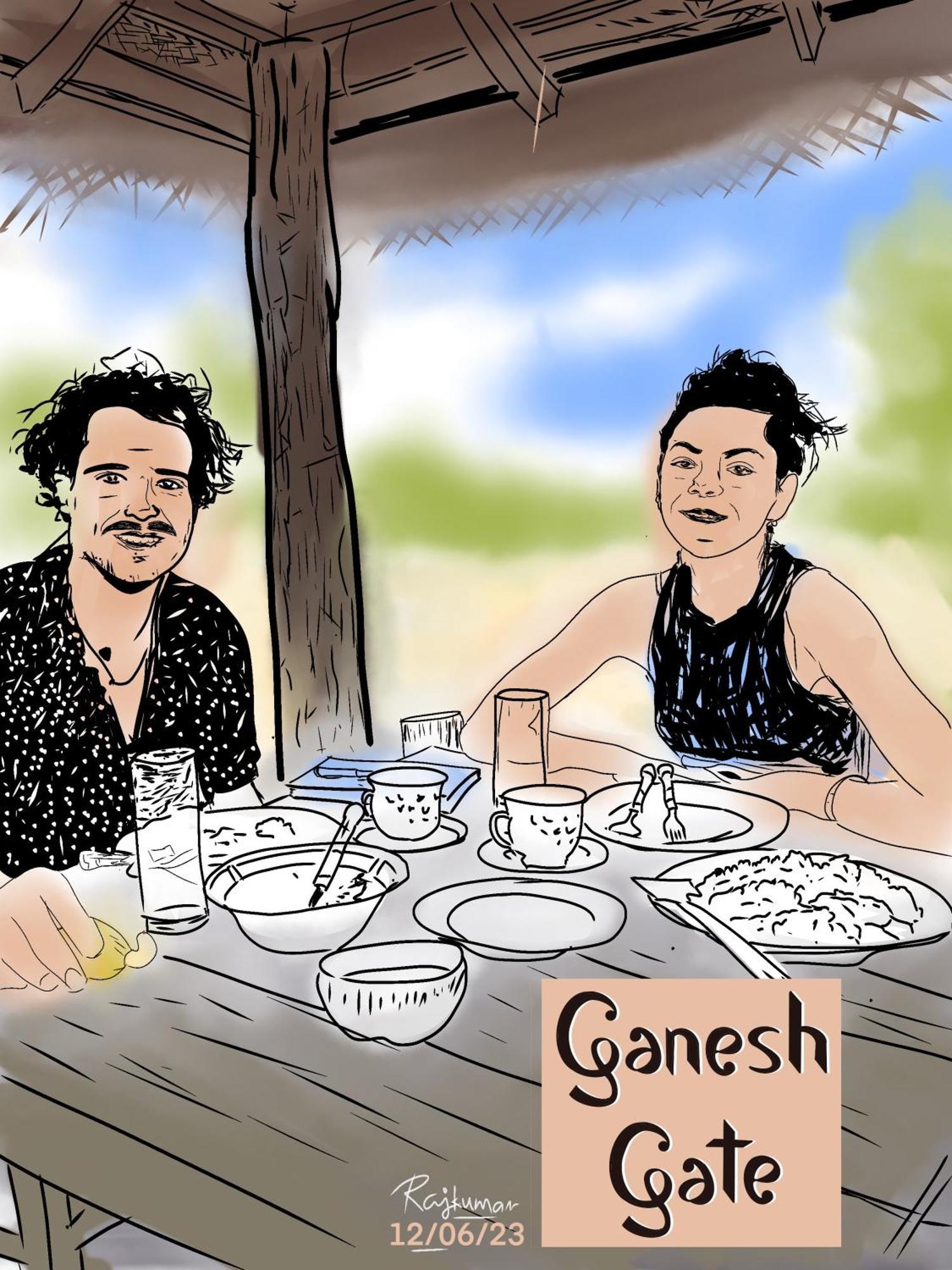 Отель Ganesh Gate Поттувил Экстерьер фото